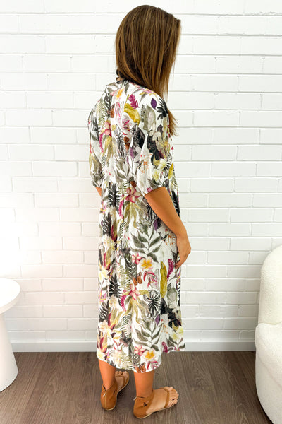 Charley Dress - Tropical Floral