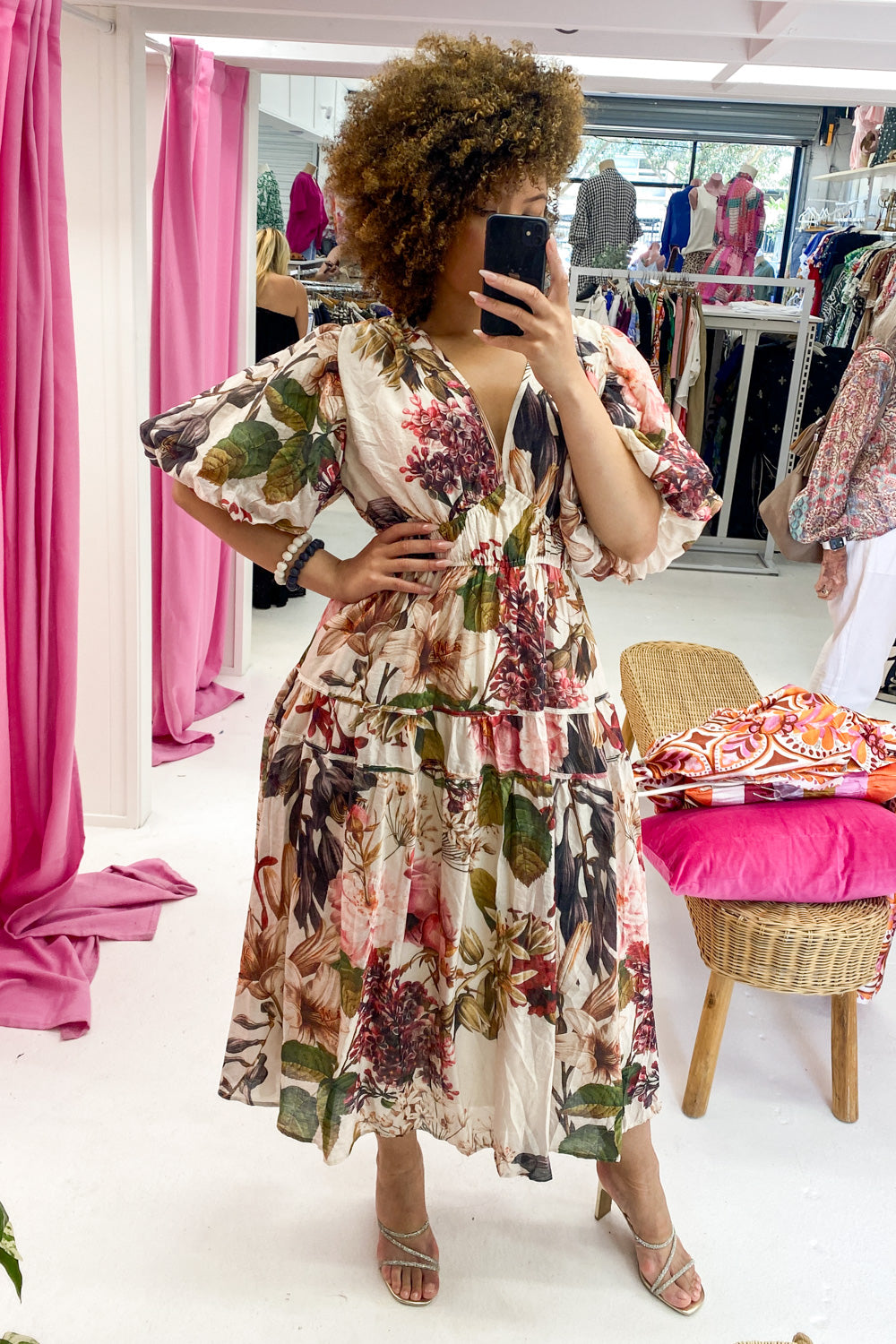 Clairemont Dress - Lily Floral