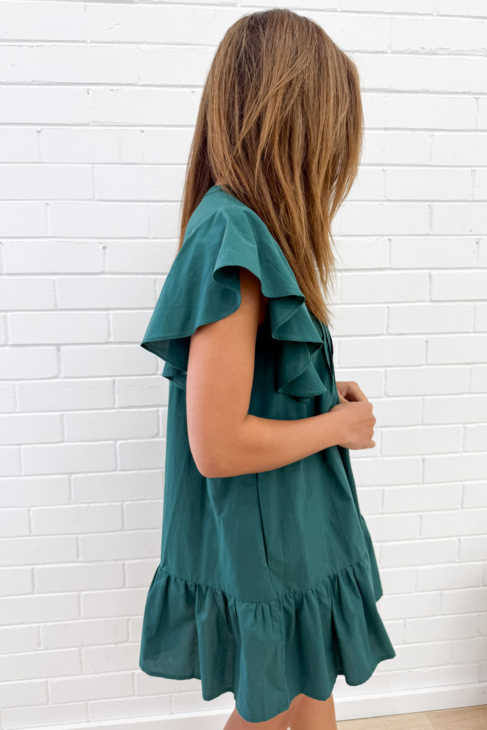 Eliana Dress - Emerald