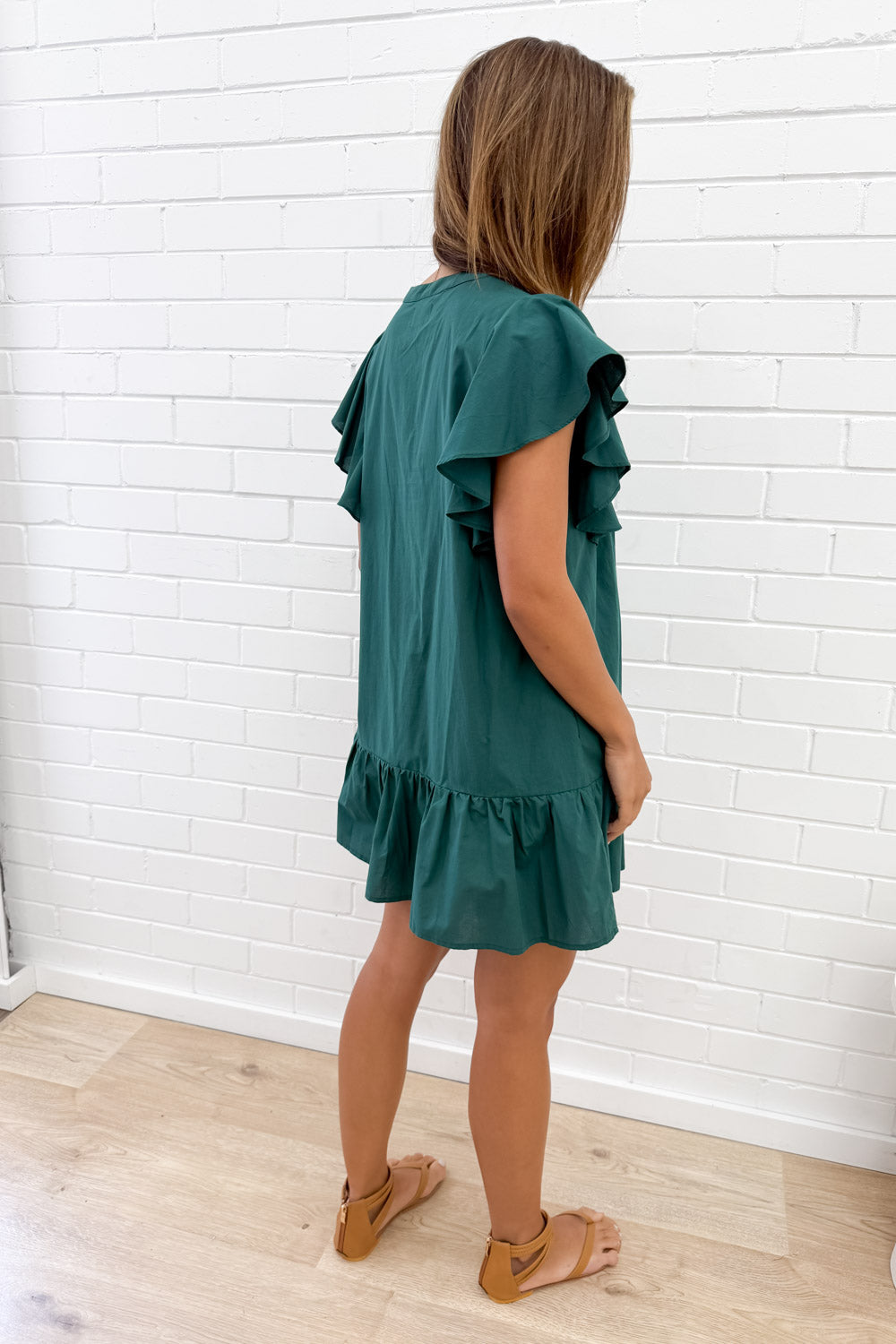 Eliana Dress - Emerald