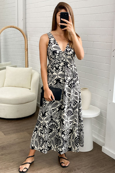 Ettie Print Dress