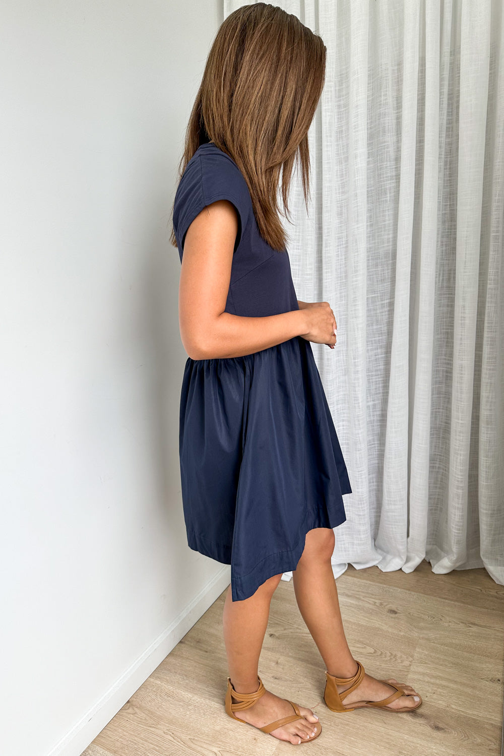 Laurie Dress - Navy