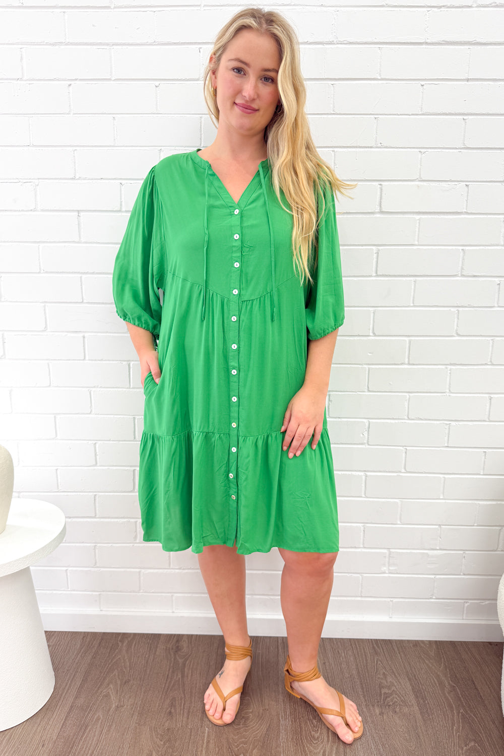 Maya Dress - Green