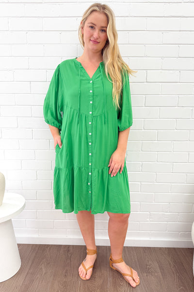 Maya Dress - Green