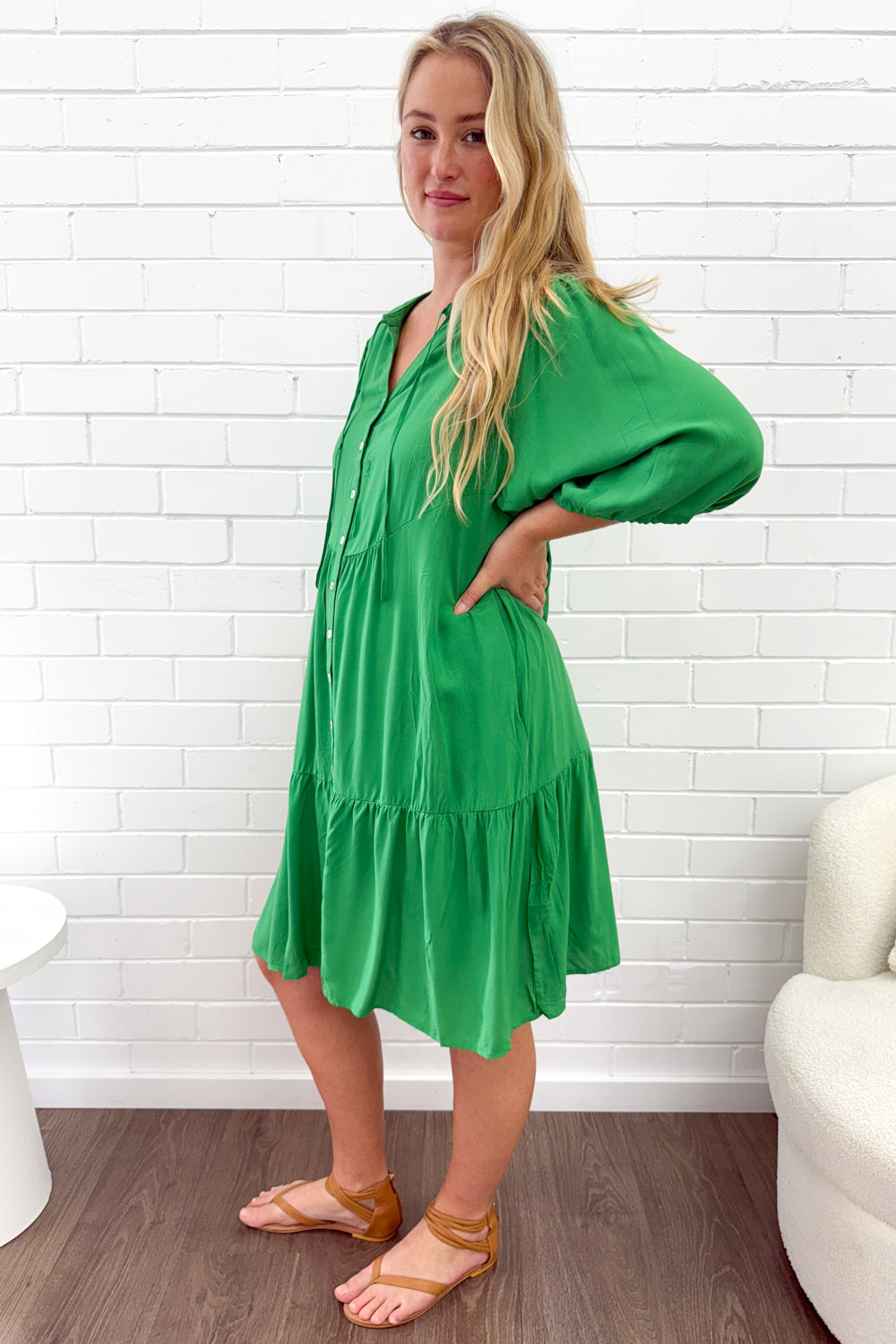 Maya Dress - Green