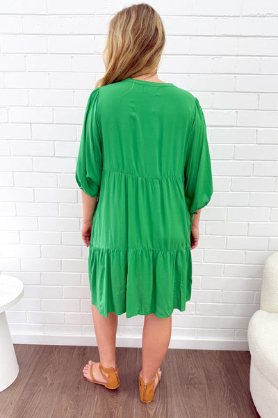 Maya Dress - Green