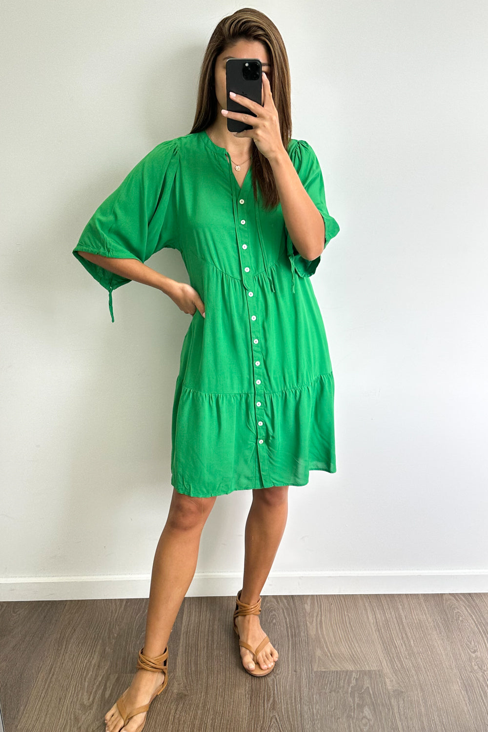 Maya Dress - Green