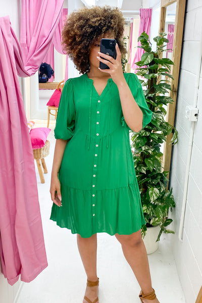 Maya Dress - Green