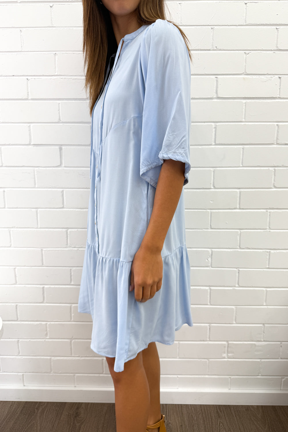 Maya Dress - Sky Blue