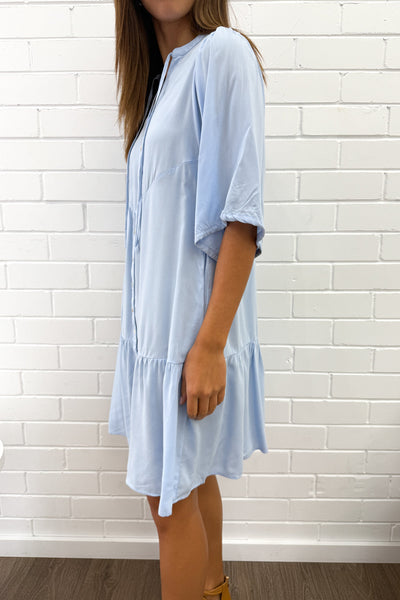 Maya Dress - Sky Blue