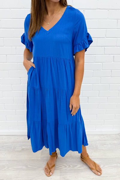 Michelle Midi Dress - Summer Brights