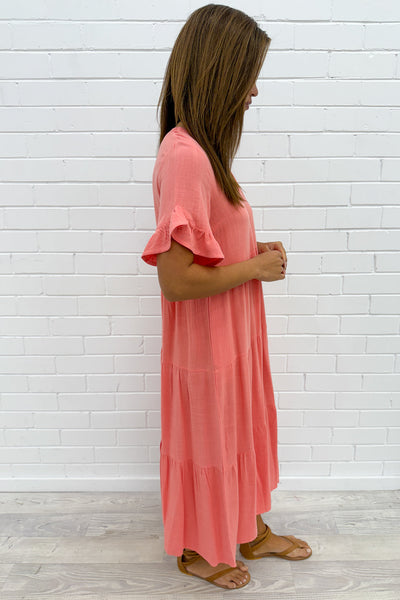 Michelle Midi Dress - Summer Brights