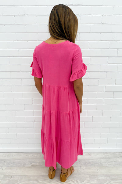 Michelle Midi Dress - Summer Brights
