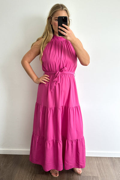 Oxford Halter Dress