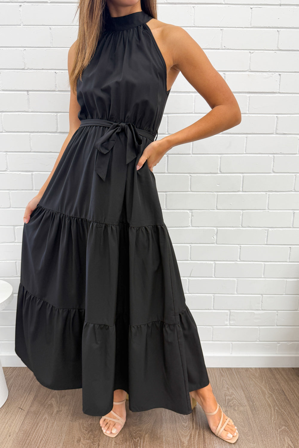 Oxford Halter Dress