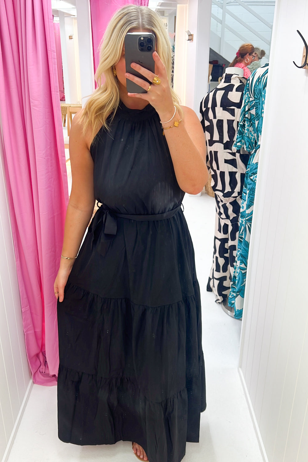 Oxford Halter Dress