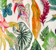 Charley Dress - Tropical Leaf