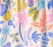 Chelsea Dress - Pink Multi Palm