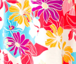 Kirsty Dress - Hot Pink Multi Tropic